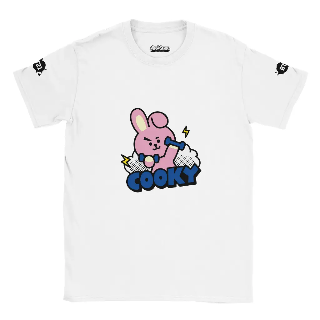 Camiseta de cuello redondo BT21 - COOKY  