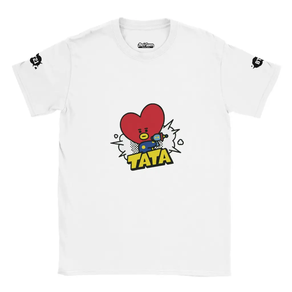 Camiseta de cuello redondo BT21 - TATA
