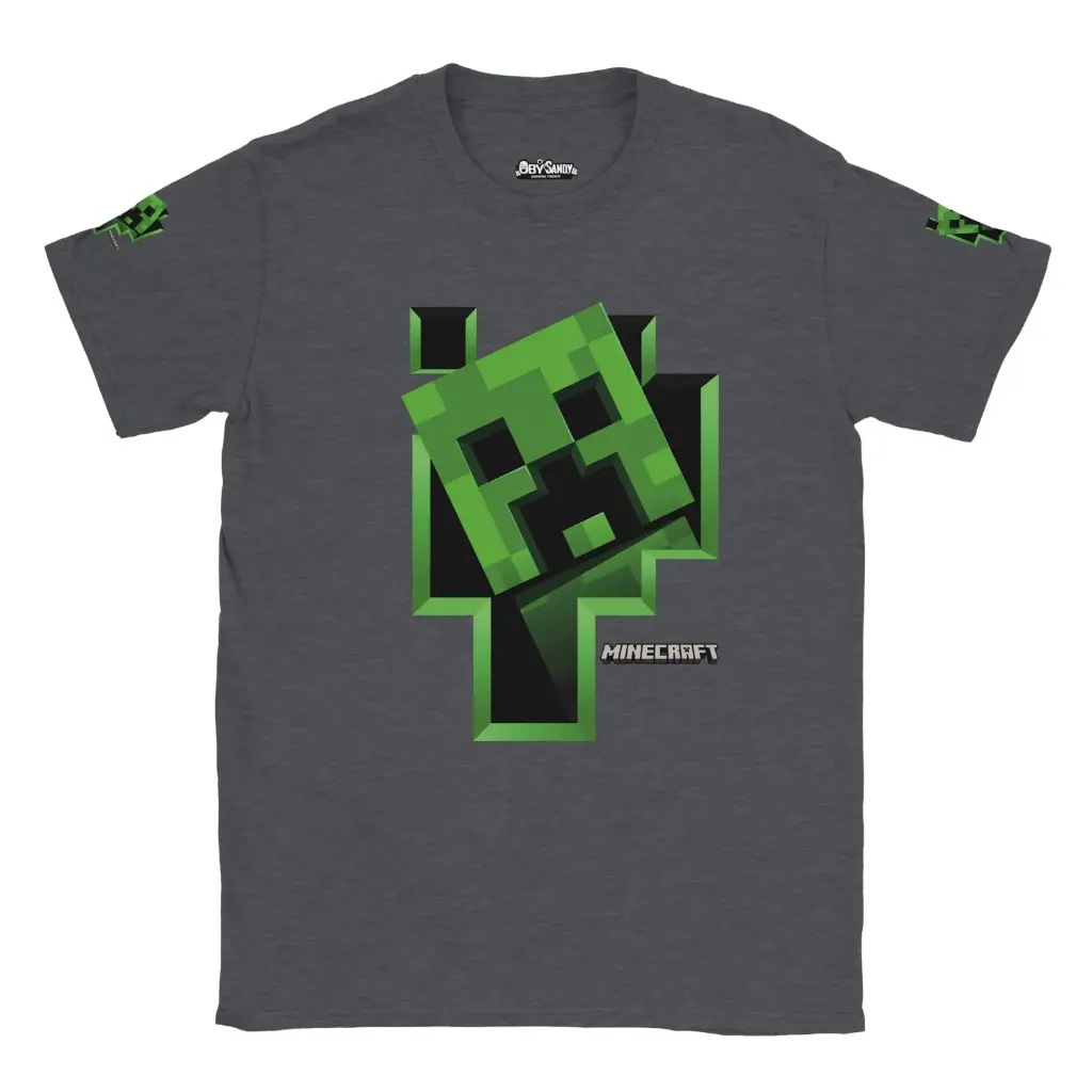 Camiseta de cuello redondo Minecraft