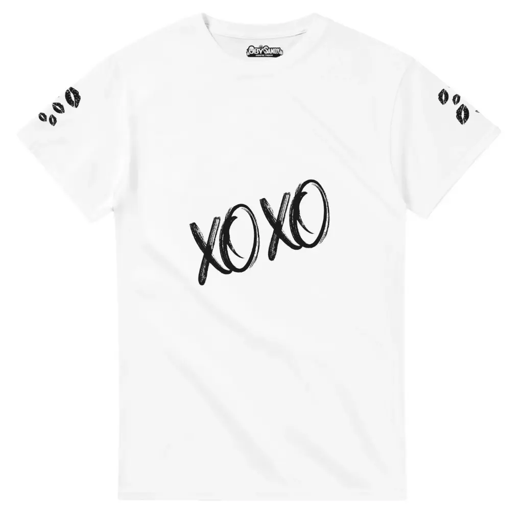 Camiseta de cuello redondo XOXO