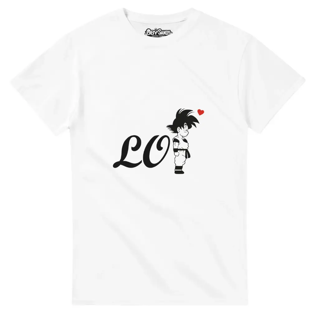 Camiseta con cuello redondo Love - GOKU