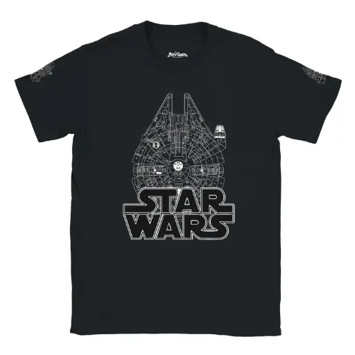 Camiseta Cuello Redondo Star Wars
