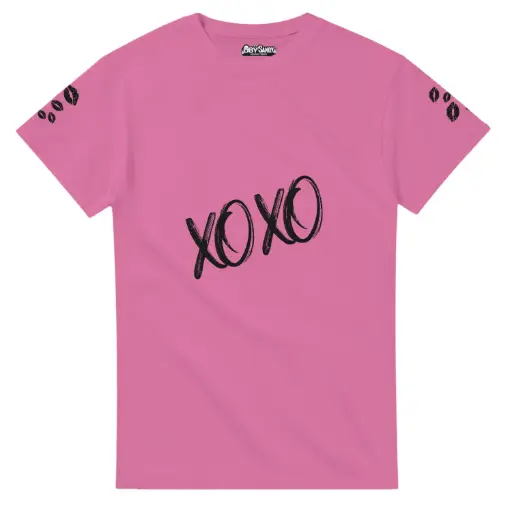 Camiseta de cuello redondo XOXO