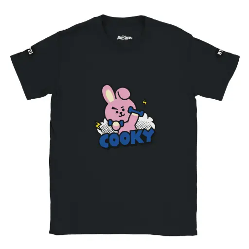 Camiseta de cuello redondo BT21 - COOKY  