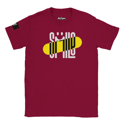 Camiseta de cuello redondo SMILE
