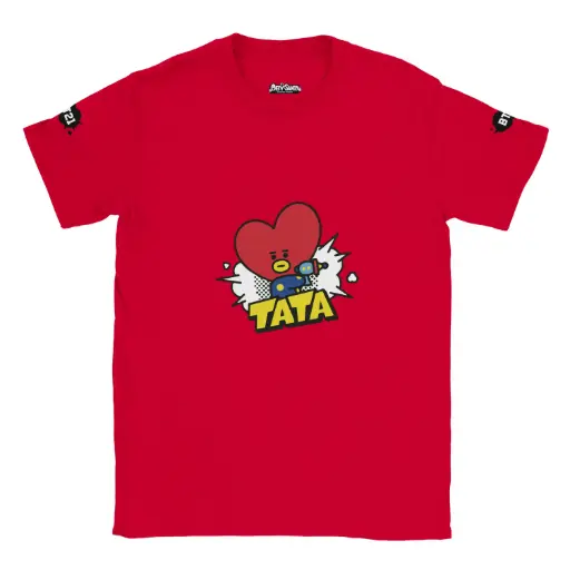 Camiseta de cuello redondo BT21 - TATA
